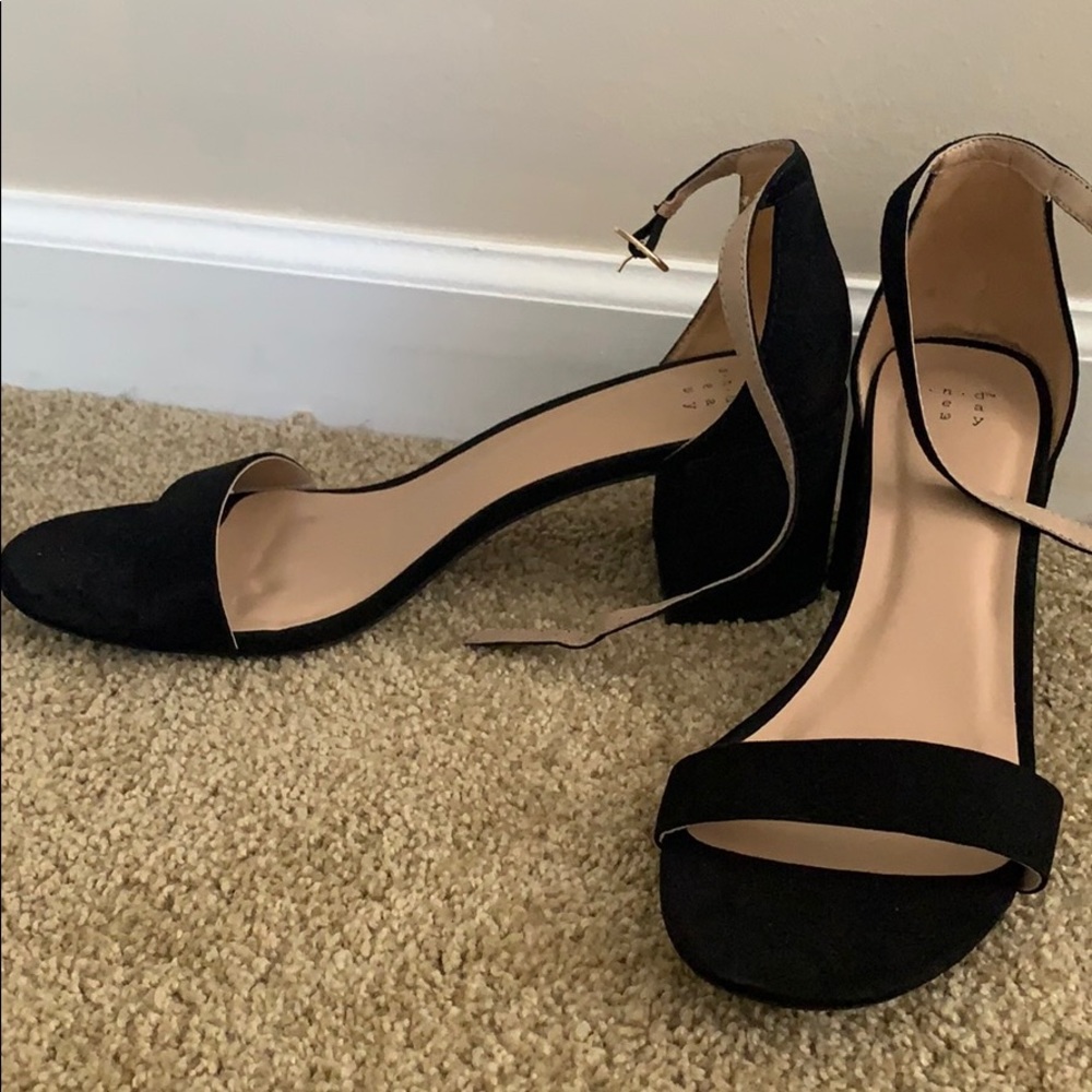 Black heels